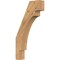 Ekena Millwork 3 1/2"W x 14"D x 26"H Merced Smooth Knee Brace, Western Red Cedar BRC04X14X26MRC00SWR - alternate 1